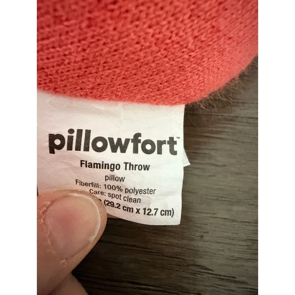 Pillowfort Flamingo‎ Throw Pillow Plush